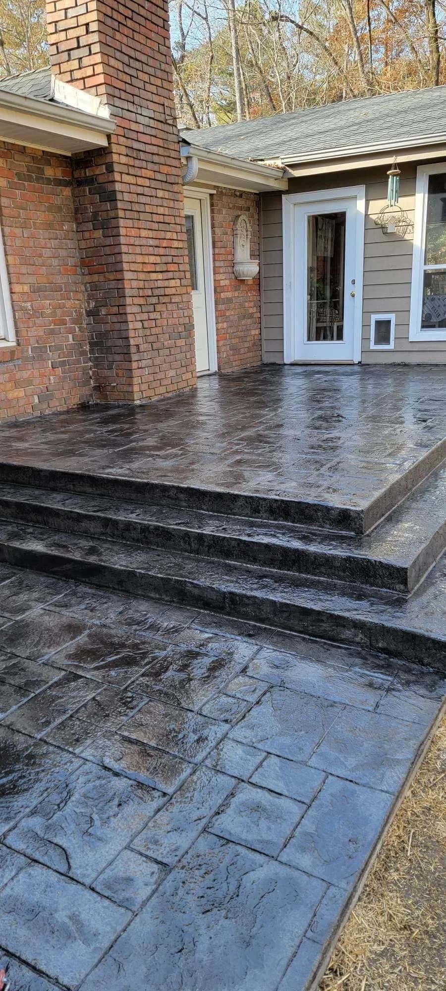 Concrete project by CTech Construction — finished work