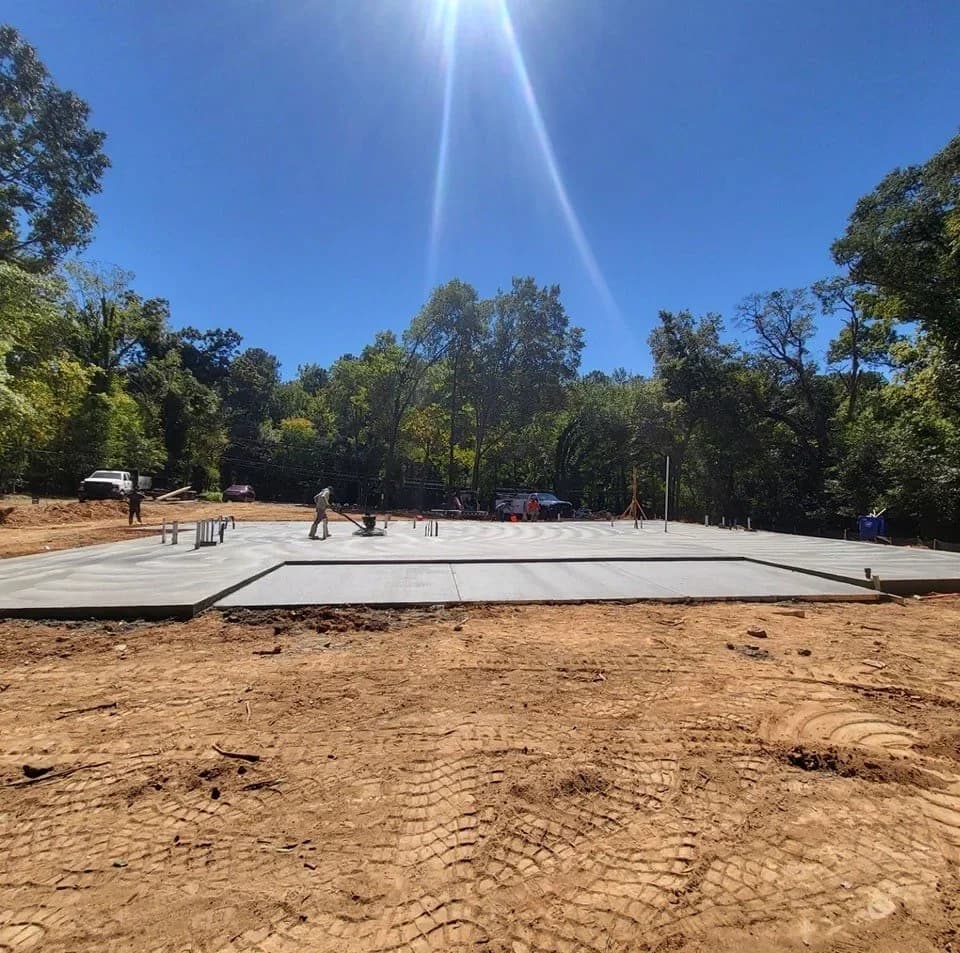 Grading & sitework project by CTech Construction — on-site work
